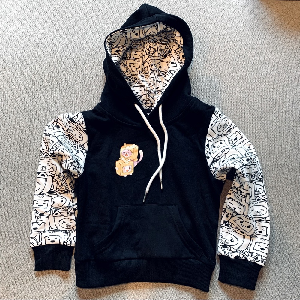 LankyBox Foxy + Boxy Hoodie Youth XS